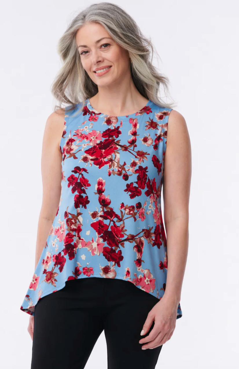 Helene Clarkson Design CHERRY BLOSSOM Tank Top