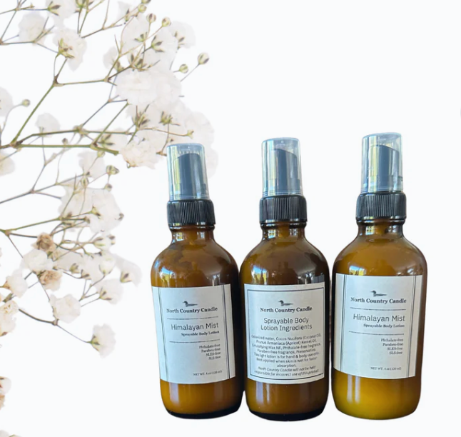 North Country Candle - Sprayable Body Lotion