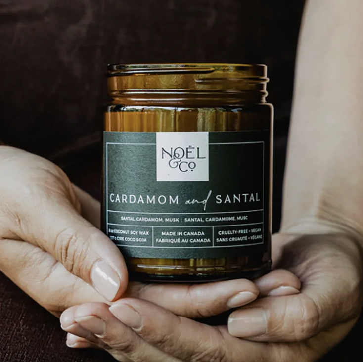 NOËL & CO Cardamom + Santal 8oz Candle