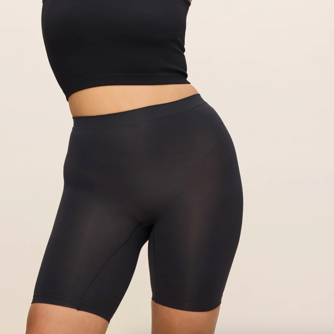 Thigh Society BLACK COOLING Anti-Chafe Slip Short Underwear
