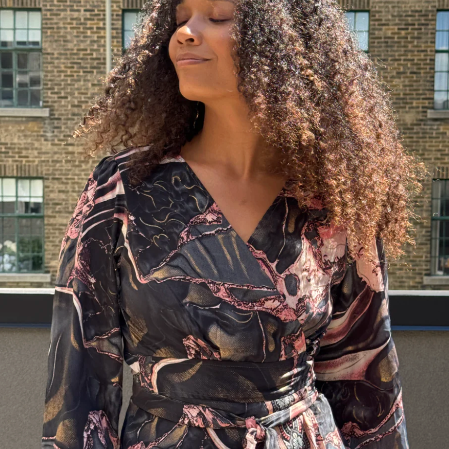 Love Not Fear DEVI Wrap Top