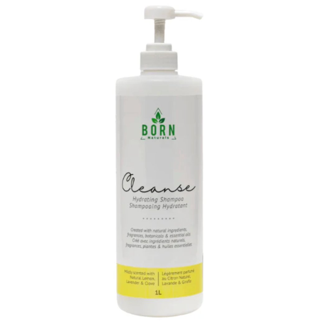 Born Naturals CLEANSE Scalp Detox Sulfate Free Hydrating Shampoo