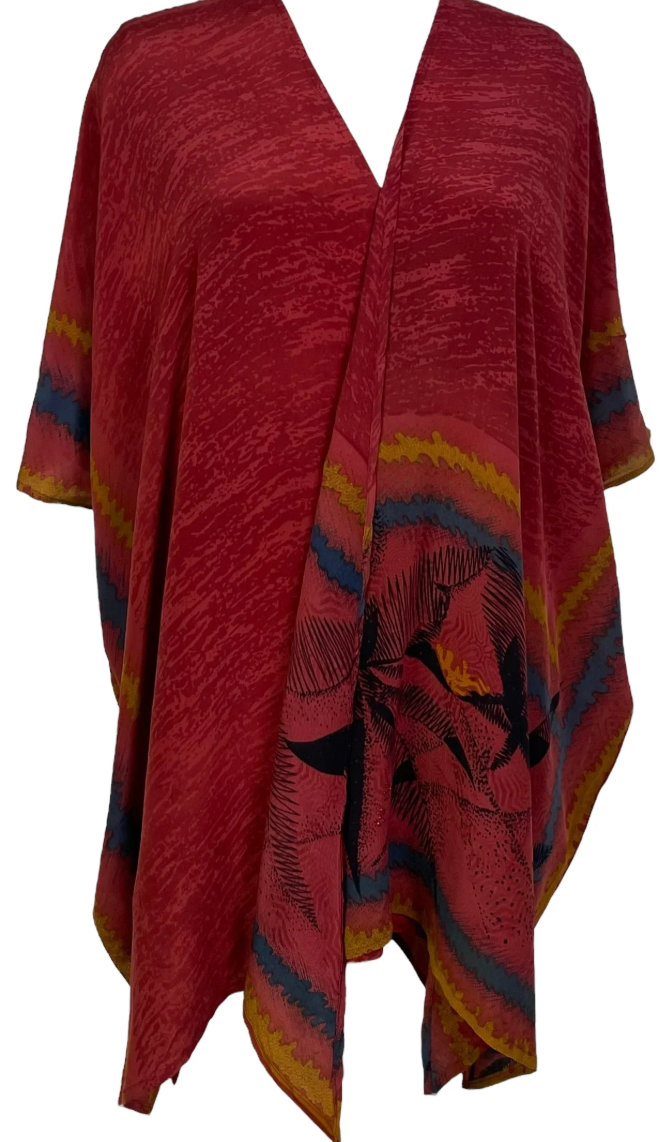 sariKNOTsari Avatar Pure Silk Cardigan