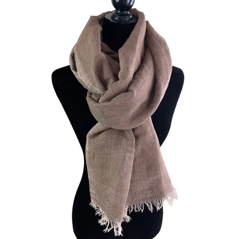 Dandarah - Handwoven Linen Scarf