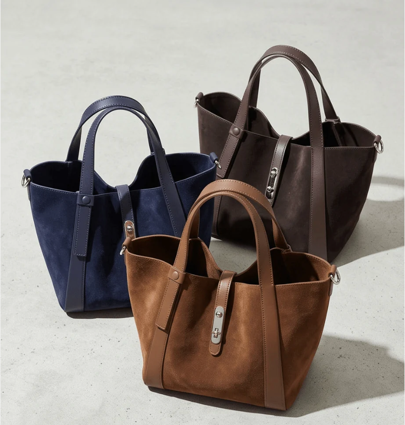 preneLOVE LAURENTIAN Genuine Leather Handbag