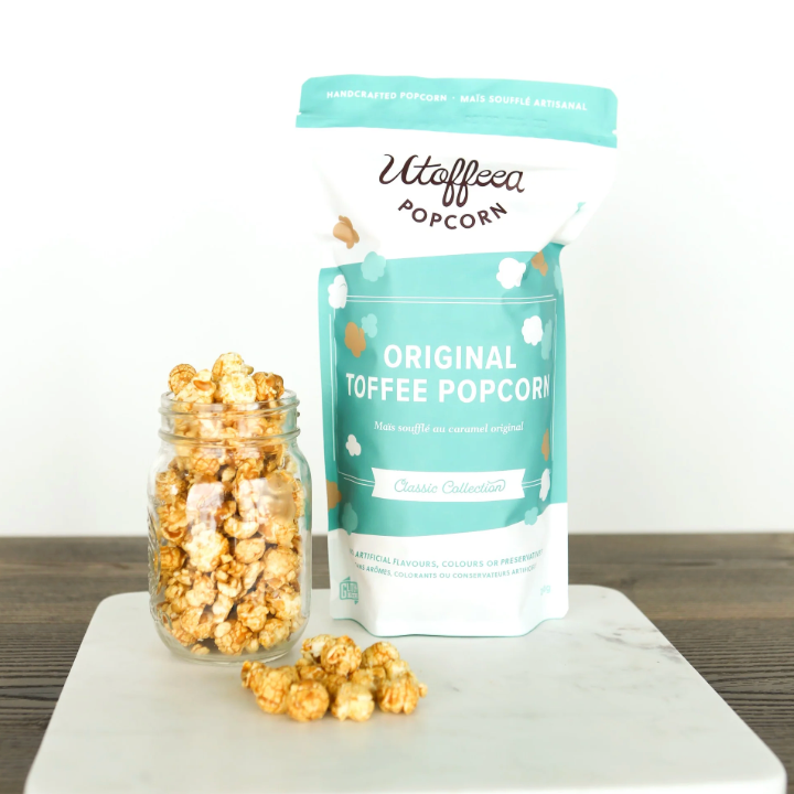 UTOFFEEA Cashew Original Toffee Popcorn