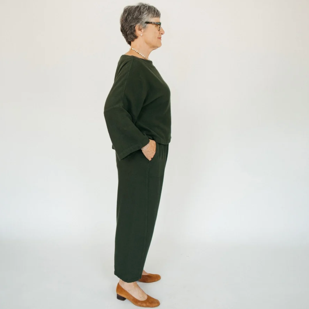 Pokoloko - Loft Cotton Crop Barrel Pants
