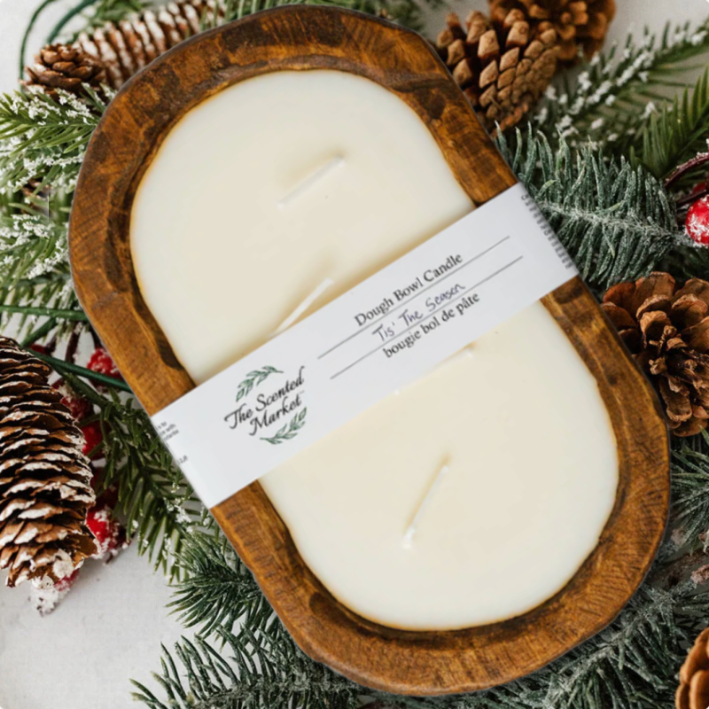 The Scented Market - TIS' THE SEASON Dough Bowl Candle