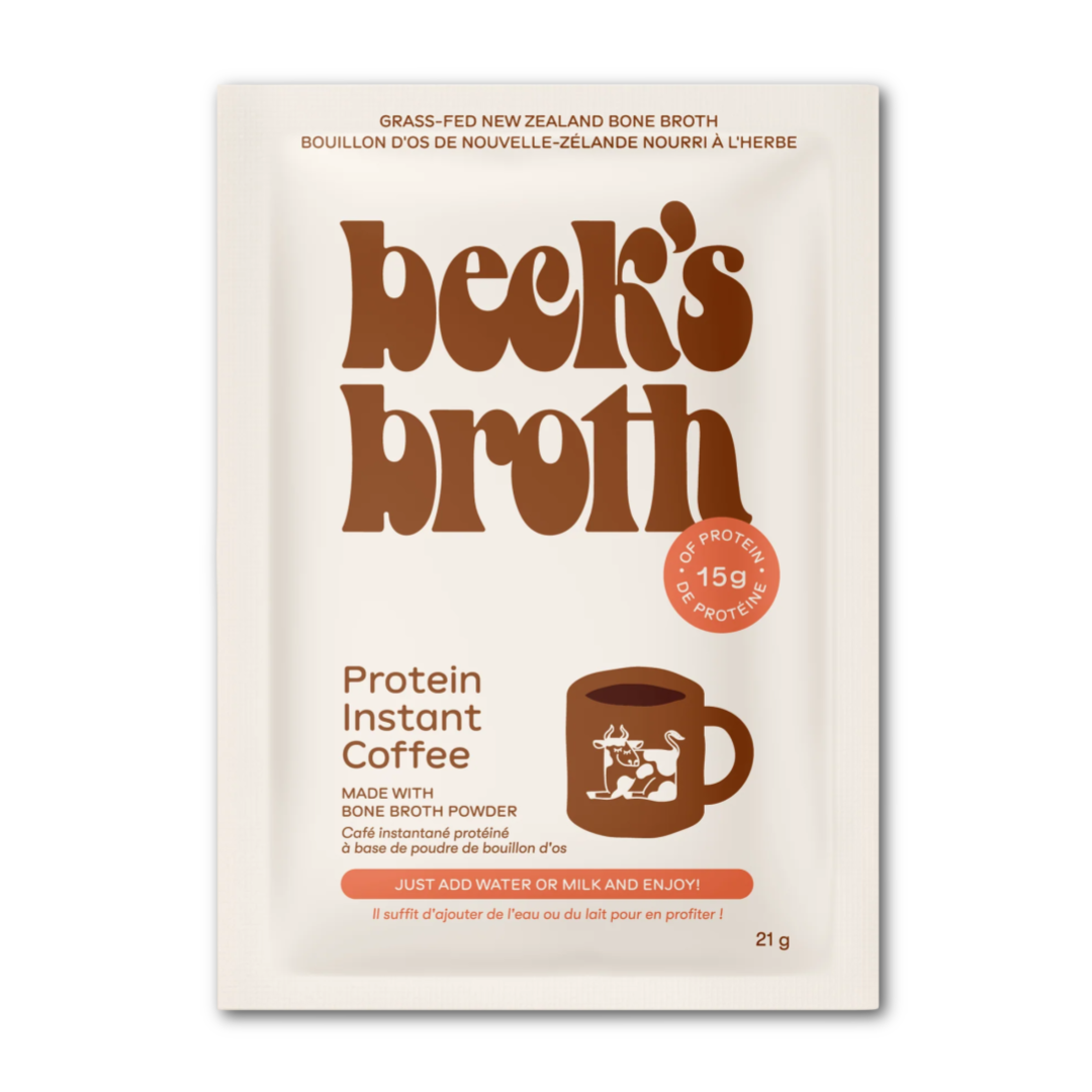 Beck's Broth Protein Instant Coffee