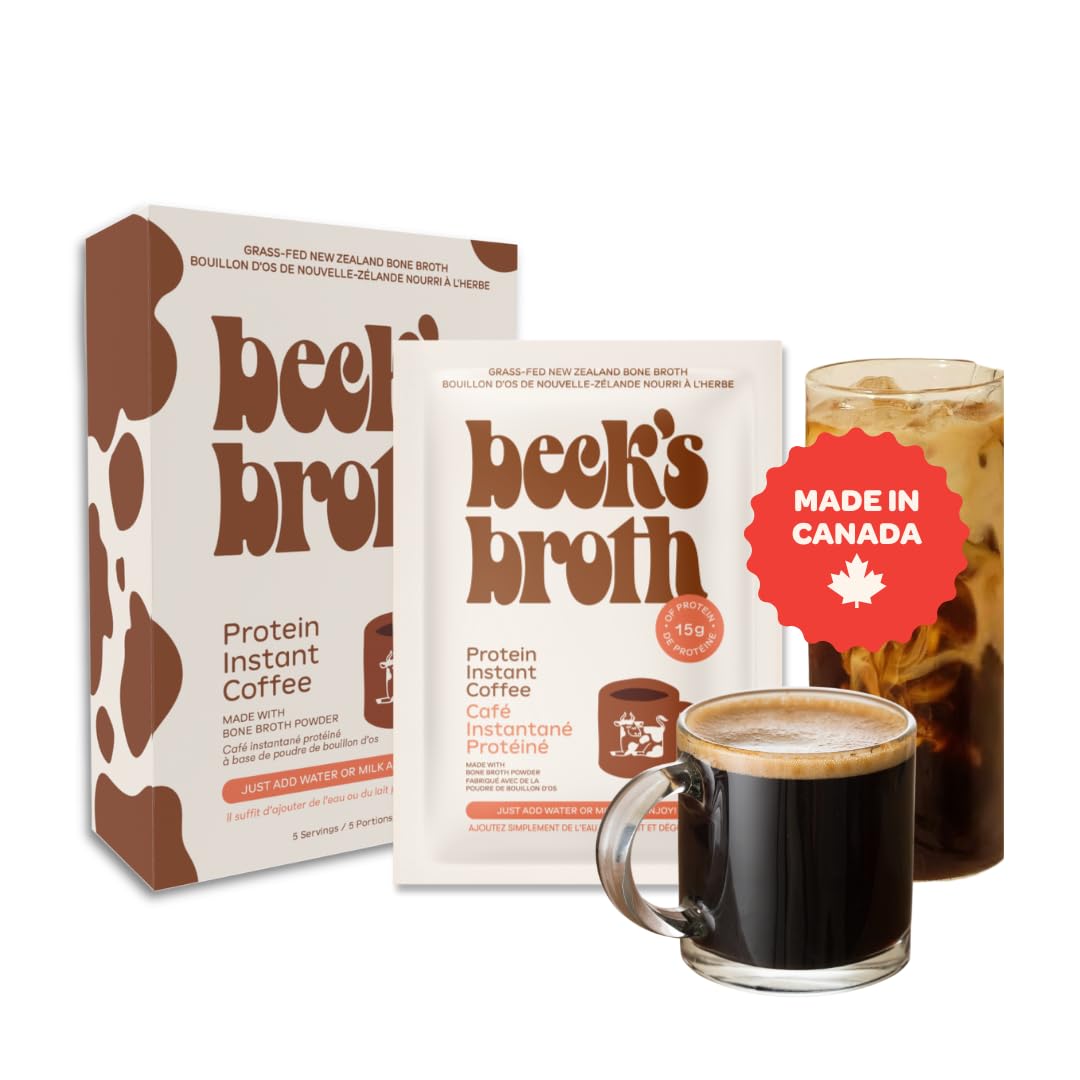 Beck's Broth Protein Instant Coffee