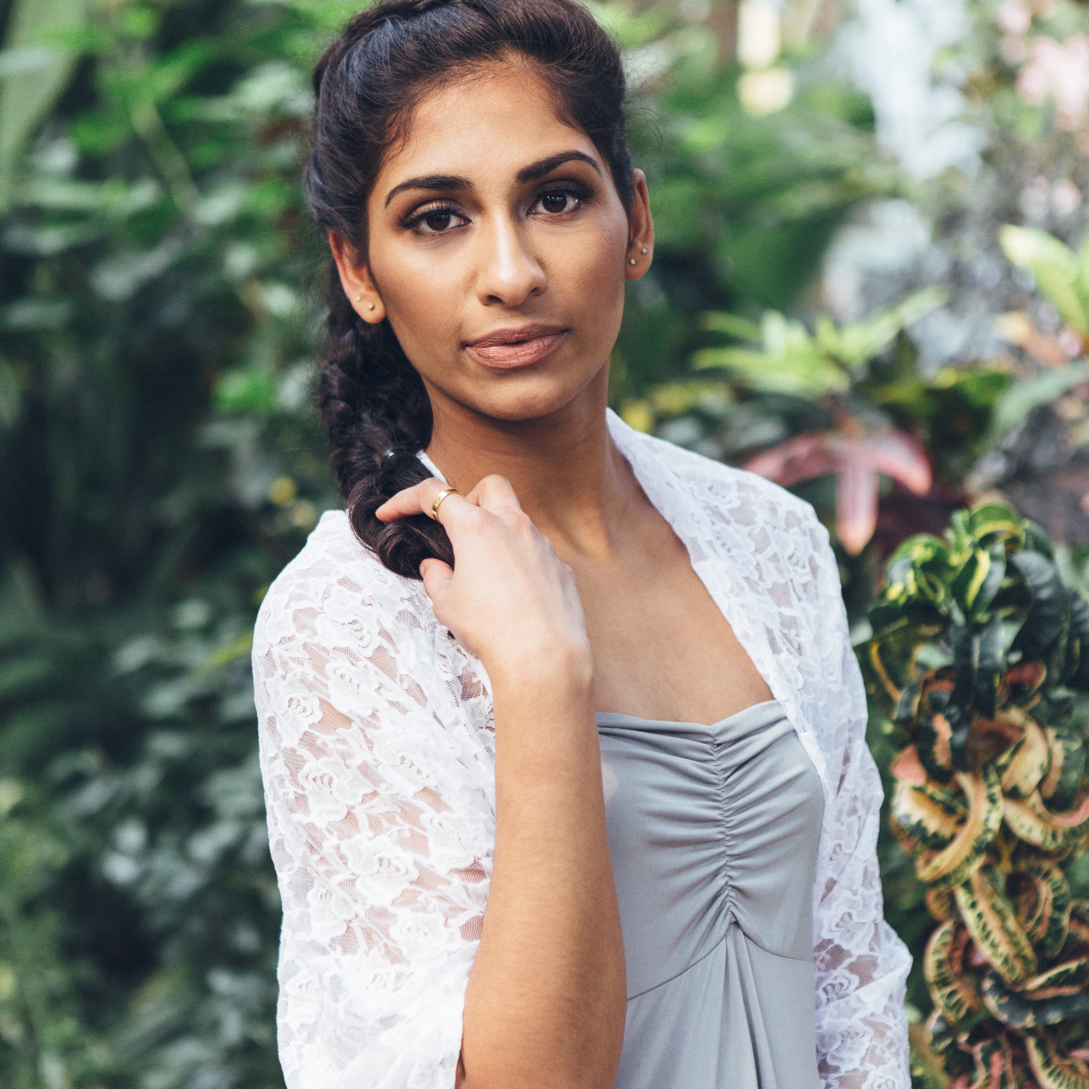 HENKAA Viola Maxi Dress - Silver Grey