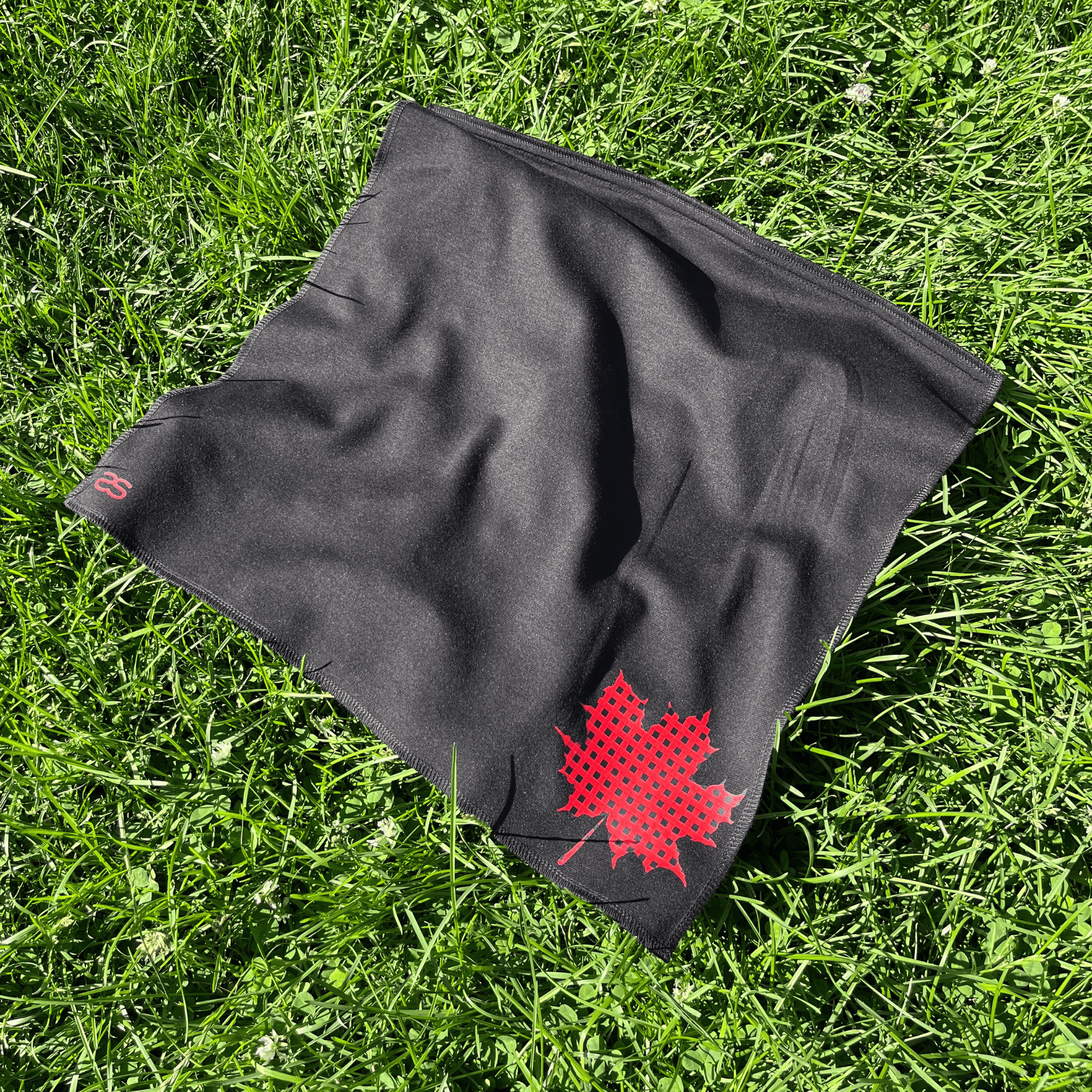 SeatSquare CANADIAN BUFFALO PLAID + Velvet Carry Pouch