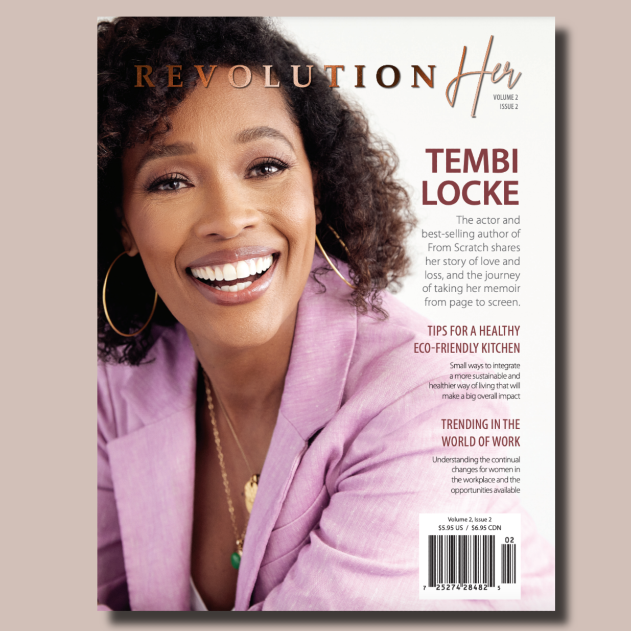 RevolutionHer™ Magazine V2.2 featuring Tembi Locke
