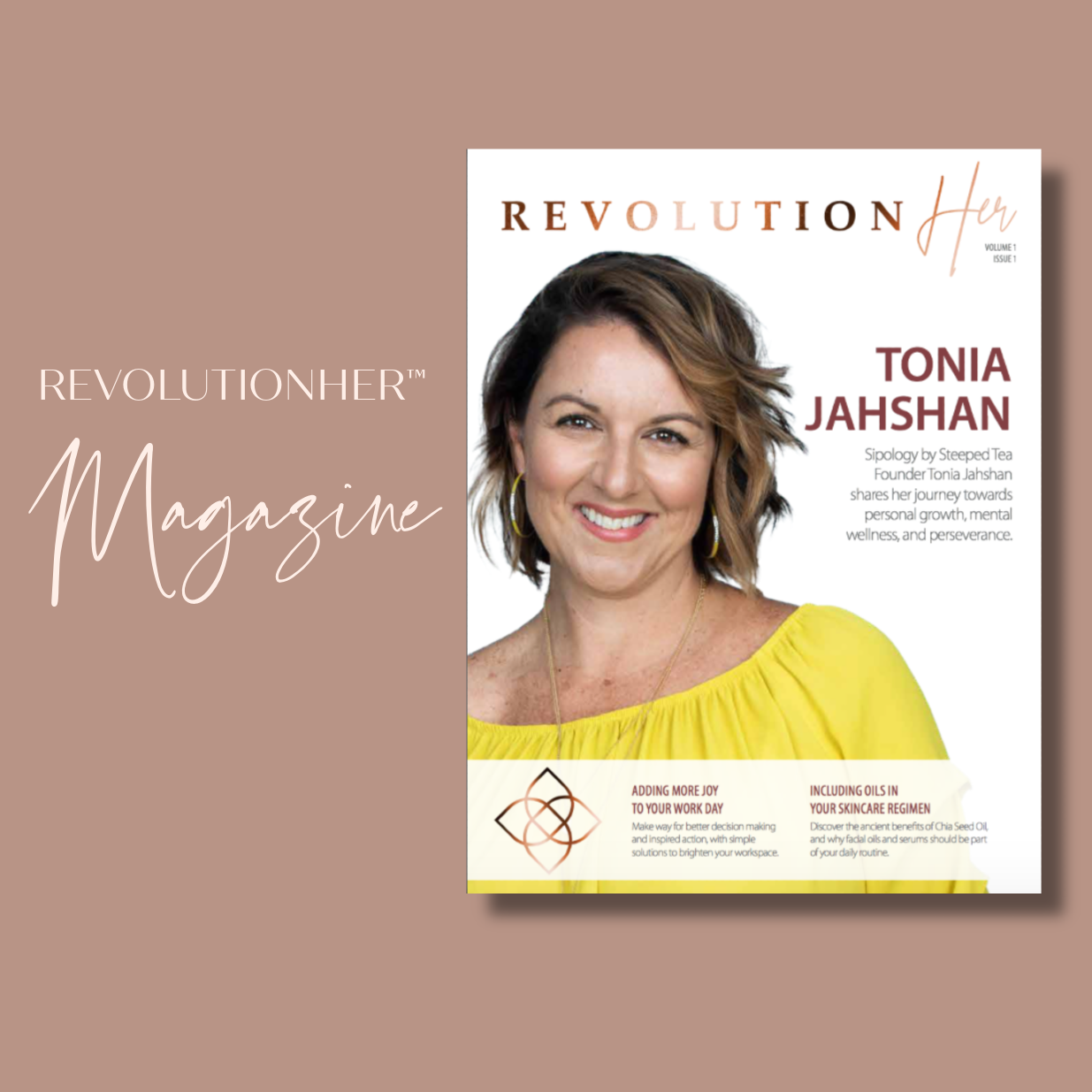 RevolutionHer™ Magazine V1.1 featuring Tonia Jahshan