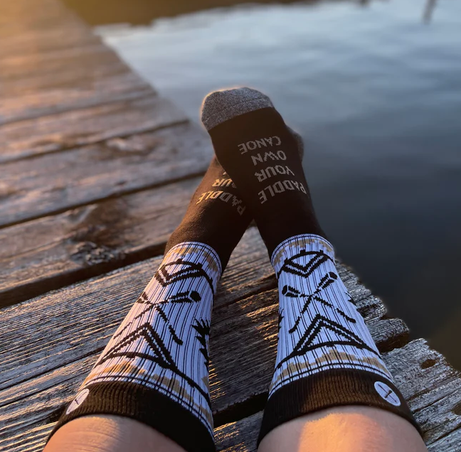 Canoe & Lake Cabin Socks