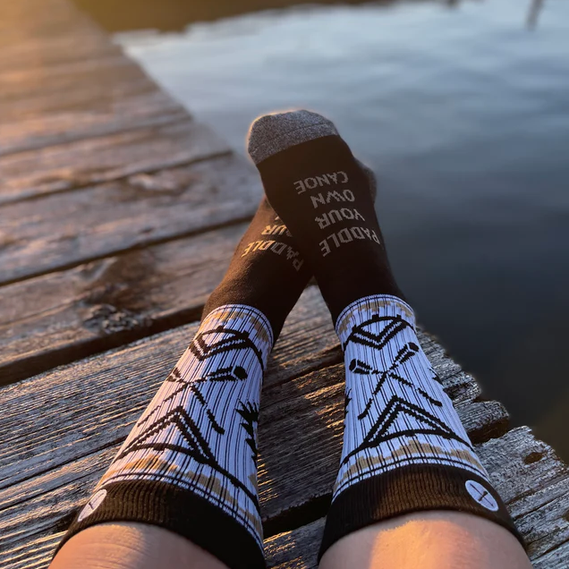 Canoe & Lake Cabin Socks