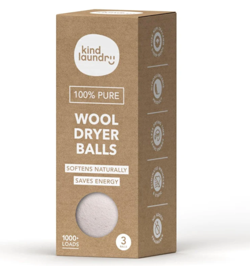 Kind Laundry Wool Dryer Balls (3-pack)