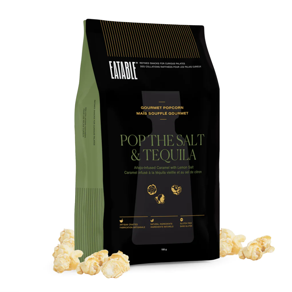 EATABLE Gourmet Popcorn - Pop The Salt & Tequila
