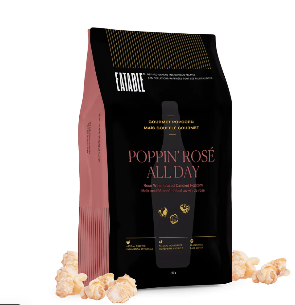 EATABLE Gourmet Popcorn - Poppin’ Rosé All Day