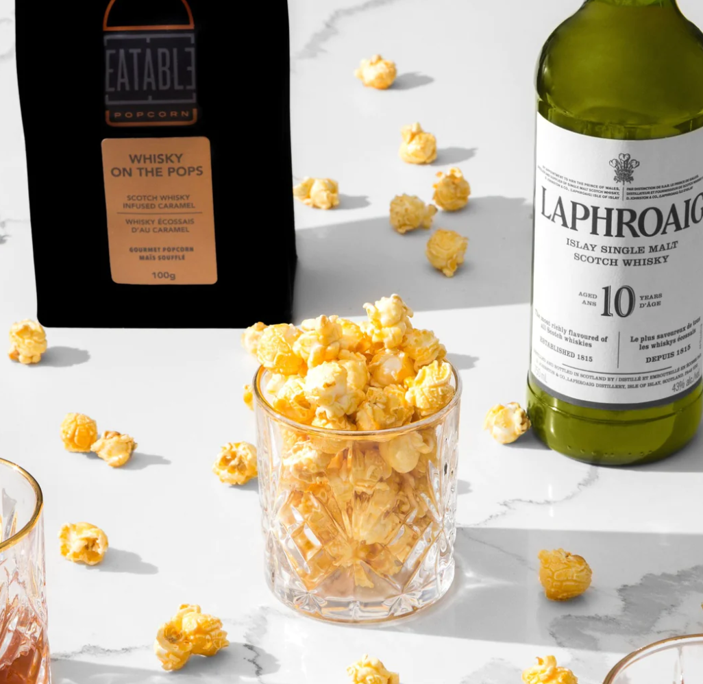 EATABLE Gourmet Popcorn - Whiskey On The Pops