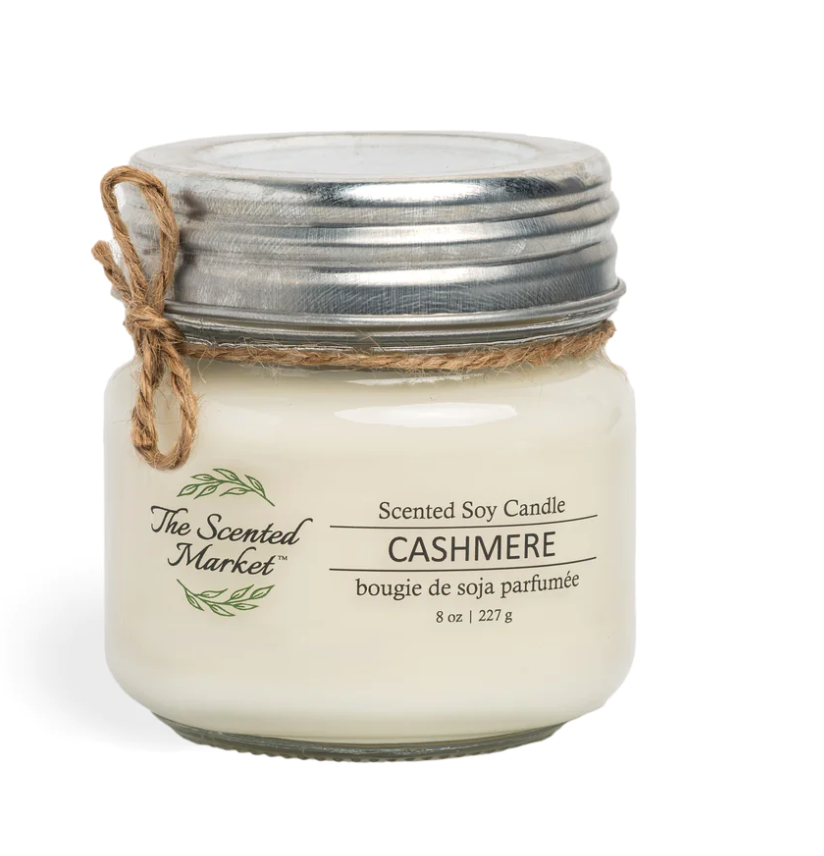 The Scented Market - Cashmere Soy Wax Candle
