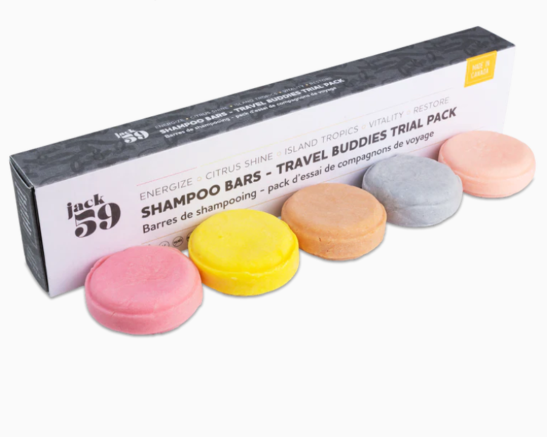 Jack59 Travel Buddies Haircare Pack